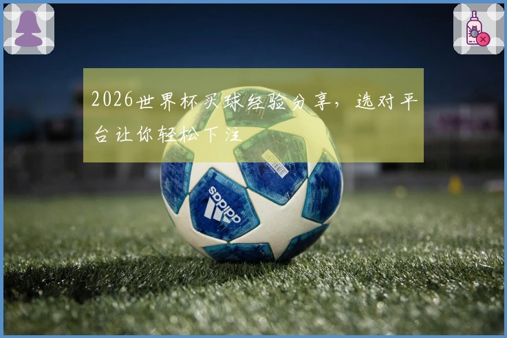 2026世界杯买球经验分享，选对平台让你轻松下注