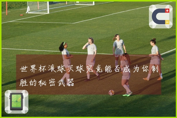 世界杯滚球买球究竟能否成为你制胜的秘密武器